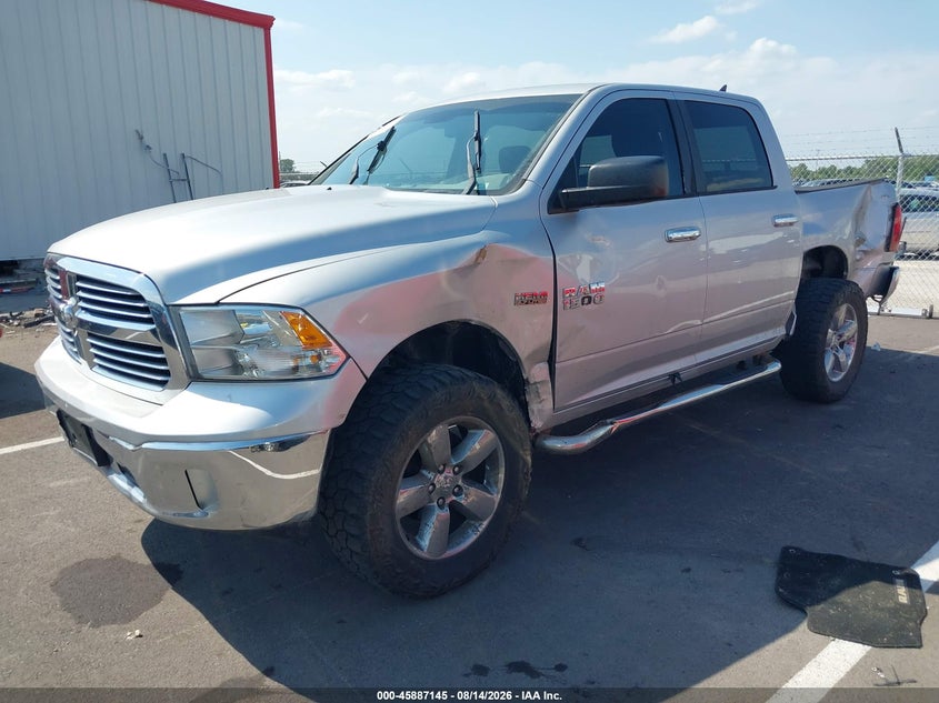 Vin: 1c6rr7lt7es284791, lot: 46386179, ram 1500 big horn 20142