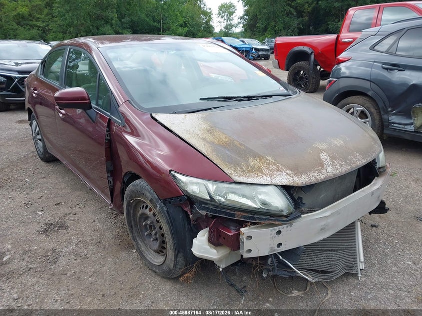 2014 HONDA CIVIC auction photo 1