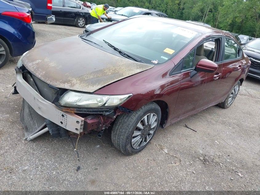 2014 HONDA CIVIC auction photo 2