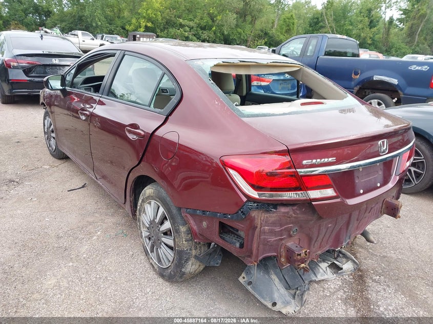 2014 HONDA CIVIC auction photo 3