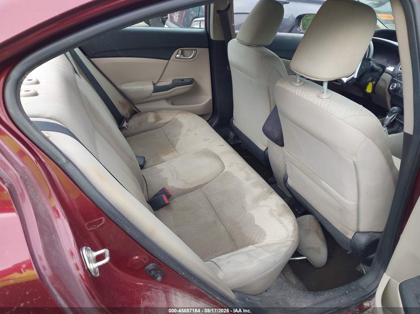 2014 HONDA CIVIC auction photo 8