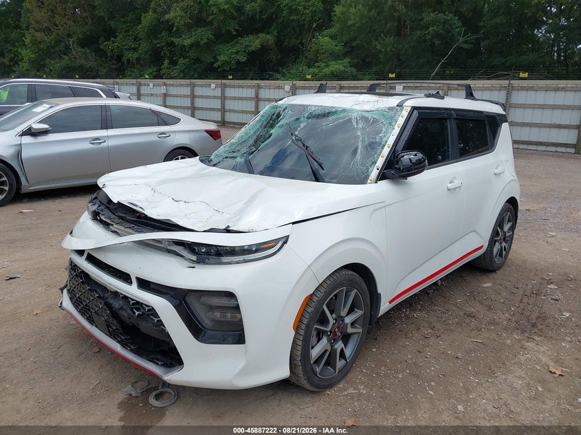 Vin: kndj53af8m7128378, lot: 46386256, kia soul turbo 20212
