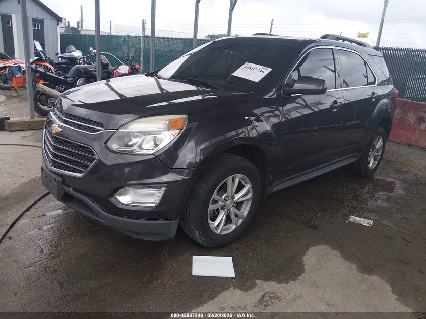 2016 Chevrolet Equinox, Правый бок, IAAI, VIN 2GNFLFE32G6251098 — фото 2