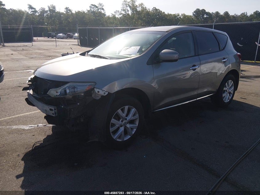 2012 NISSAN MURANO auction photo 2
