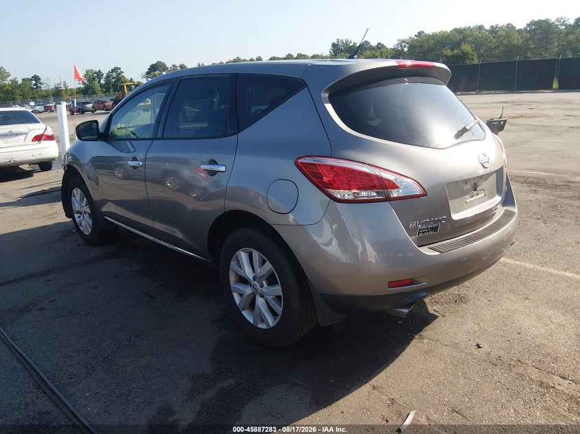 2012 NISSAN MURANO auction photo 3