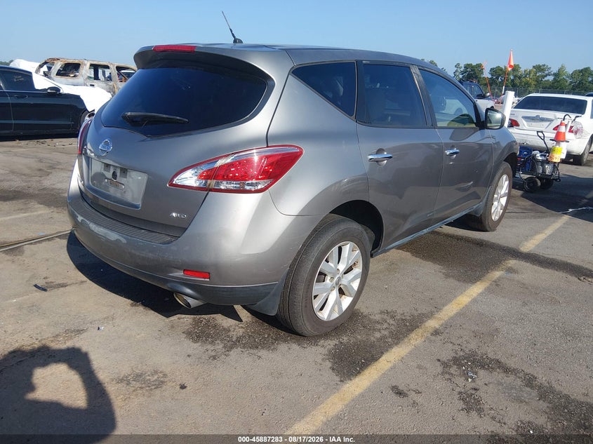 2012 NISSAN MURANO auction photo 4
