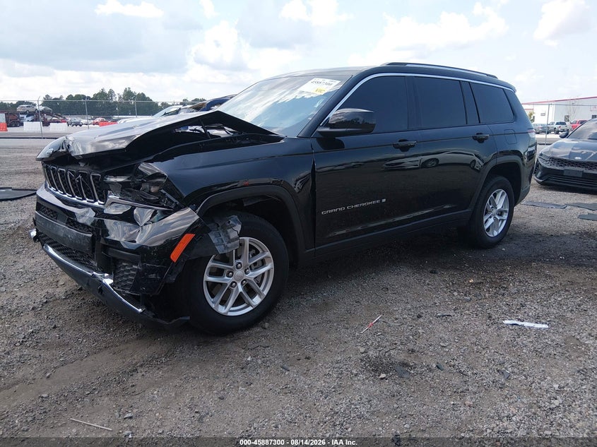 Vin: 1c4rjkagxp8728495, lot: 46386334, jeep grand cherokee l laredo 4x4 20232