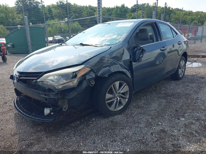 2014 Toyota Corolla, Удар спереди, IAAI, VIN 5YFBPRHE4EP057632 — фото 2