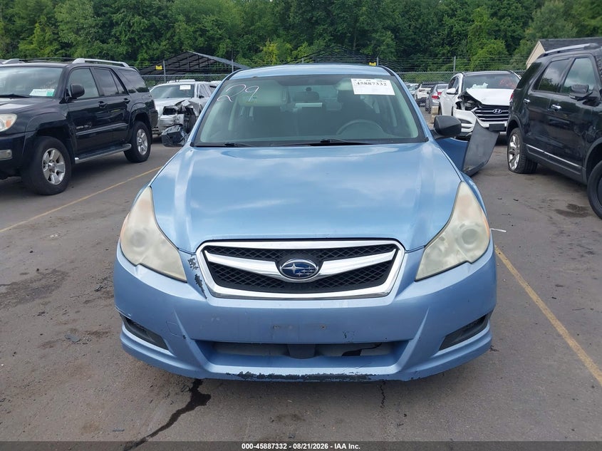 2010 SUBARU LEGACY SEDAN 2.5L H-4 VVT, 170HP