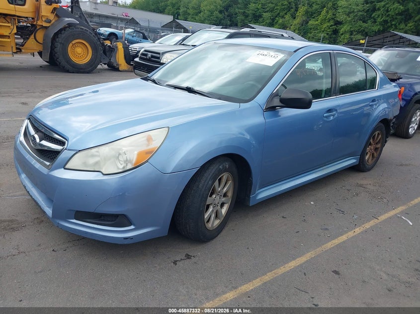2010 Subaru Legacy, Удар сзади, IAAI, VIN 4S3BMBA68A3229943 — фото 2