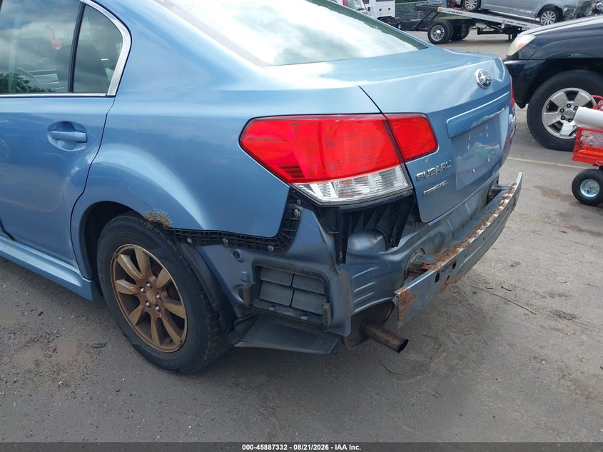 2010 SUBARU LEGACY SEDAN 2.5L H-4 VVT, 170HP