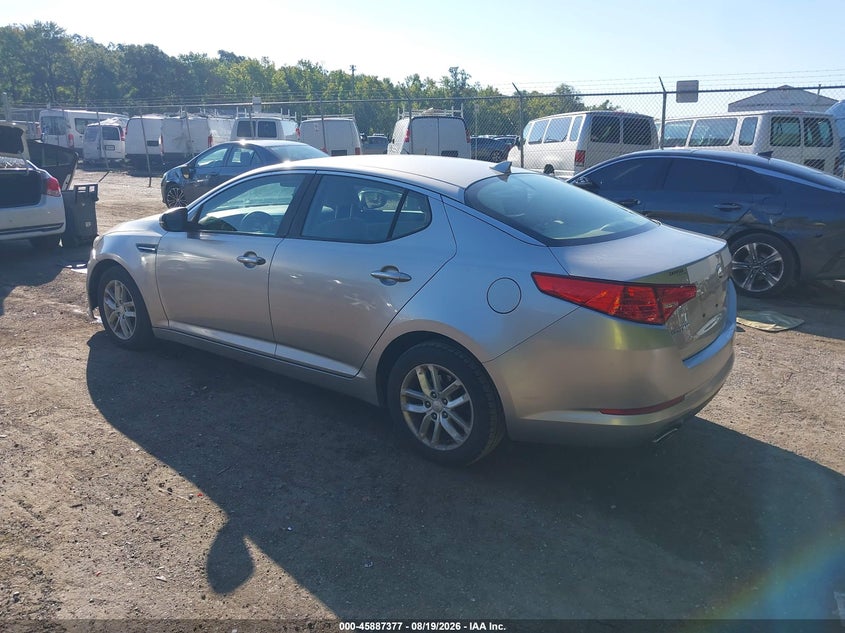 2013 KIA OPTIMA auction photo 3
