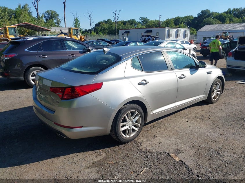 2013 KIA OPTIMA auction photo 4