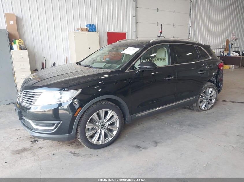 2016 Lincoln MKX, Удар сзади, IAAI, VIN 2LMTJ8LP4GBL46272 — фото 2