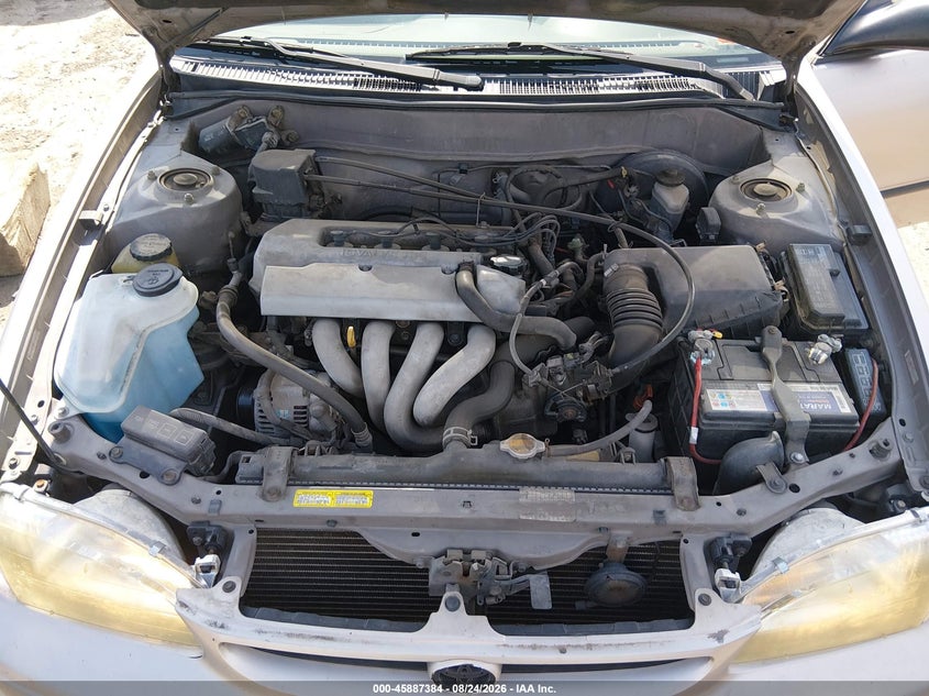 1999 TOYOTA COROLLA SEDAN 1.8L I-4 DOHC, 120HP