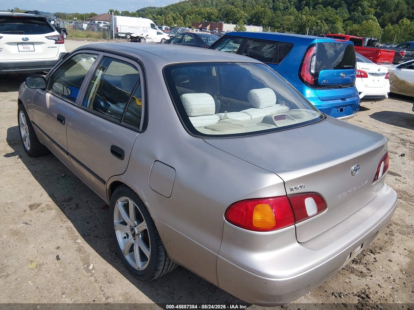 1999 TOYOTA COROLLA SEDAN 1.8L I-4 DOHC, 120HP