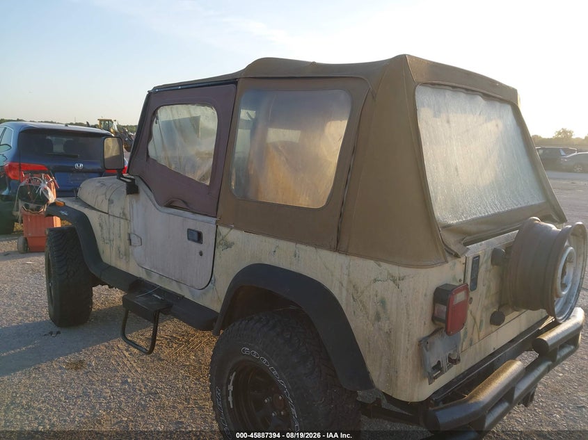 1992 JEEP WRANGLER / YJ auction photo 3