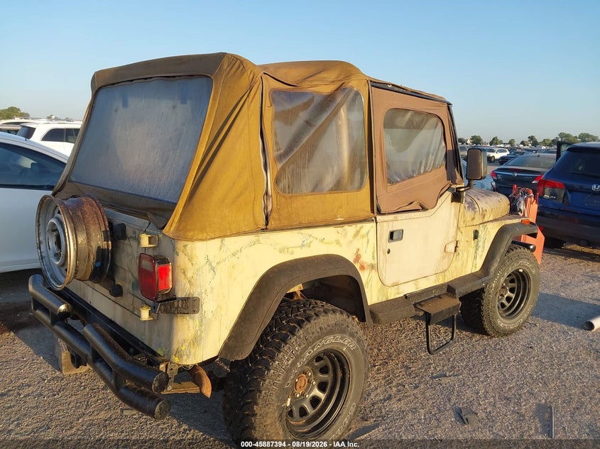 1992 JEEP WRANGLER / YJ auction photo 4