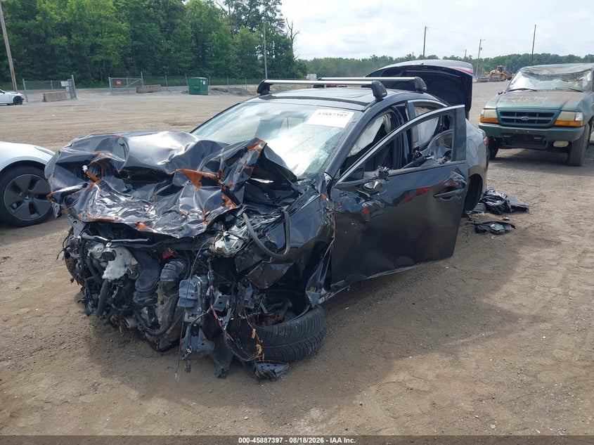 2021 Mazda 3, All Over, IAAI, VIN JM1BPBAYXM1311360 — photo 2