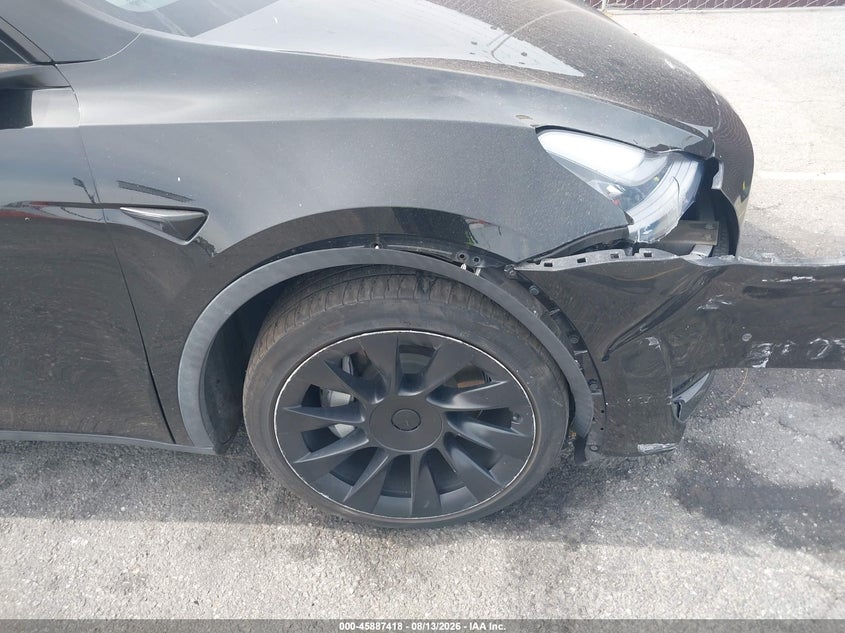 TESLA MODEL Y 2021 VIN 5YJYGDEE8MF160595