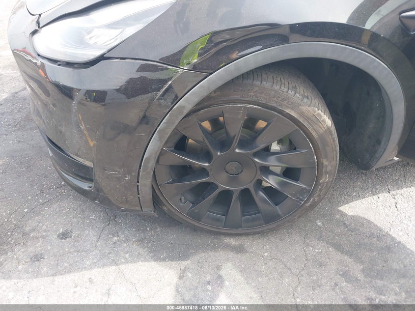 TESLA MODEL Y 2021 VIN 5YJYGDEE8MF160595
