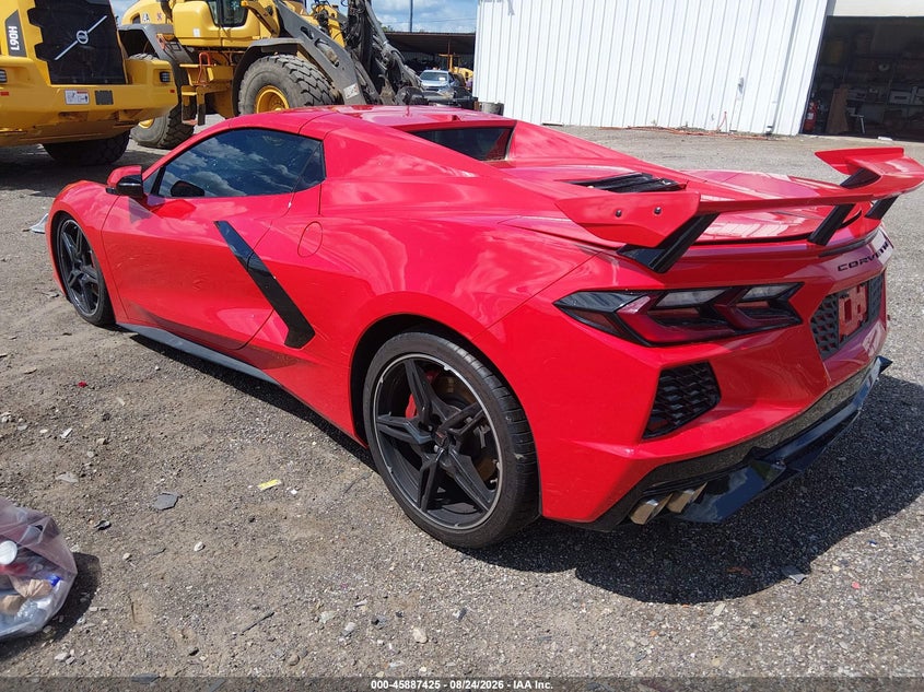 Vin: 1g1yc3d45n5115642, lot: 46386459, chevrolet corvette stingray rwd  3lt 20223