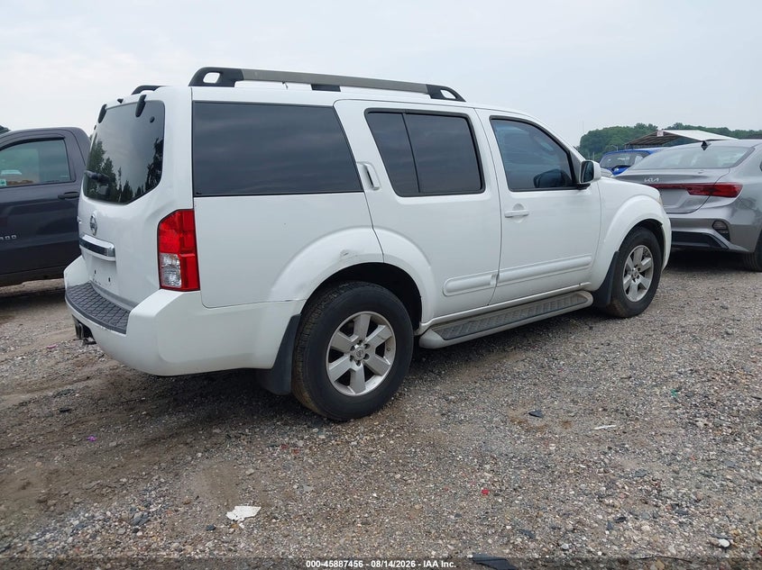 Vin: 5n1ar1nn6bc617260, lot: 46386490, nissan pathfinder sv 20114