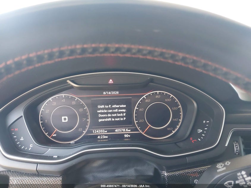 2018 AUDI S5 auction photo 7