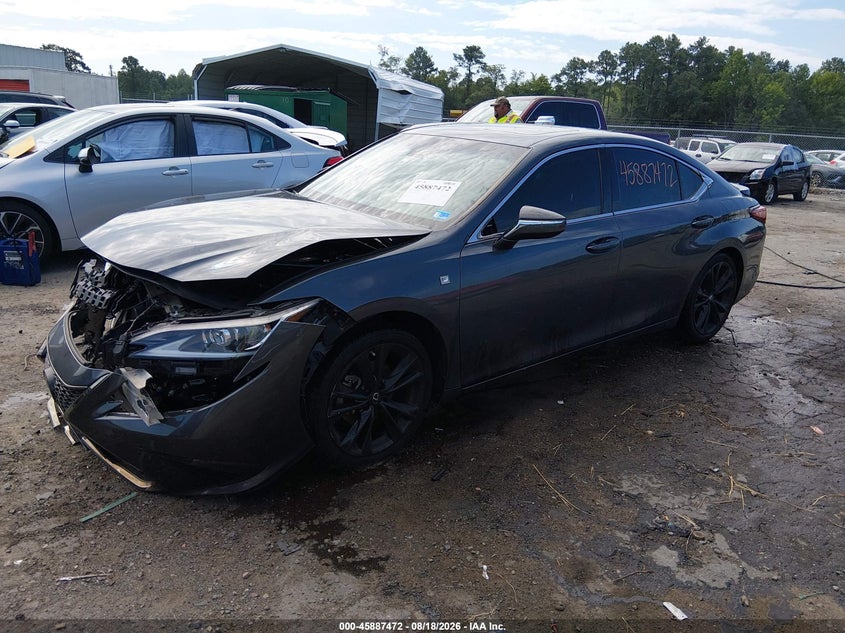 2023 Lexus ES, Front End, IAAI, VIN 58AJZ1B16PU152961 — photo 2
