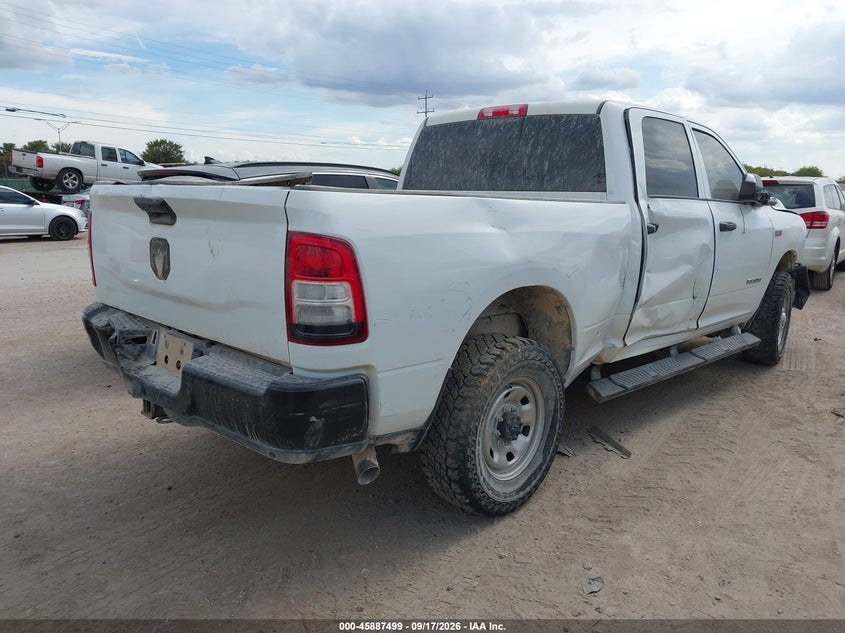 Vin: 3c6ur4cj3ng424172, lot: 46386533, ram 2500 tradesman  4x2 6'4 box 20224