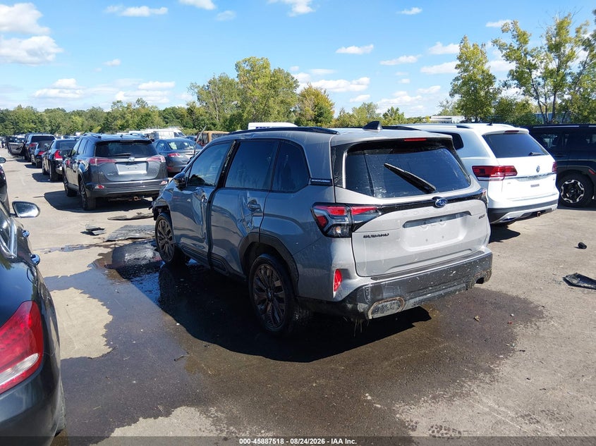 2025 SUBARU FORESTER auction photo 3