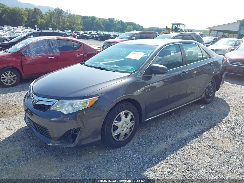 2014 Toyota Camry, Left Rear, IAAI, VIN 4T4BF1FK9ER369429 — photo 2