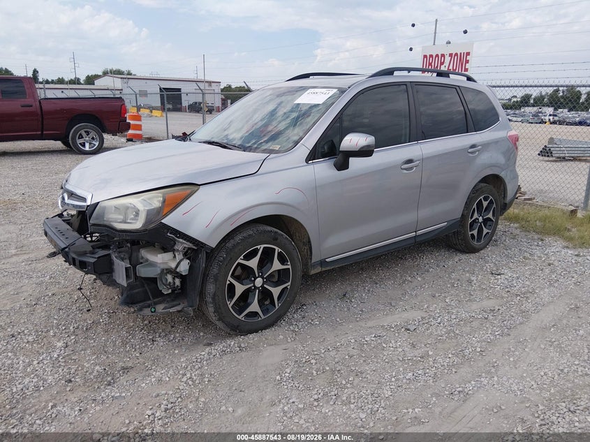 2015 Subaru Forester, Удар спереди, IAAI, VIN JF2SJGUC3FH535676 — фото 2