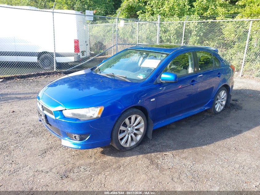 Vin: ja32x8hw1au020147, lot: 46386578, mitsubishi lancer sportback gts 20102