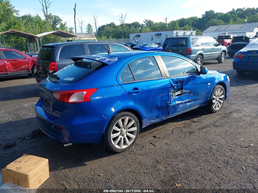 Vin: ja32x8hw1au020147, lot: 46386578, mitsubishi lancer sportback gts 20104