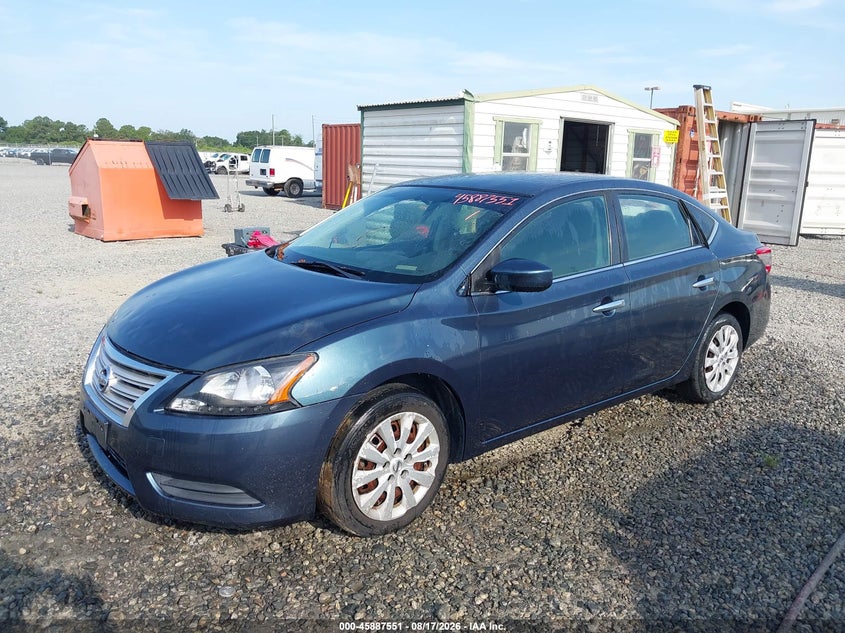 2015 NISSAN SENTRA auction photo 2
