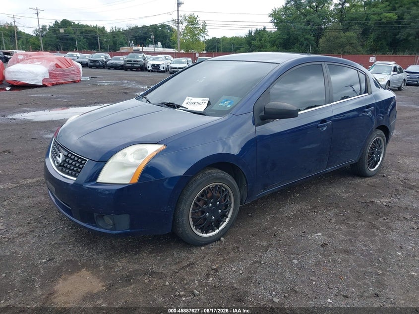 2008 Nissan Sentra, Right Side, IAAI, VIN 3N1AB61E68L685022 — photo 2