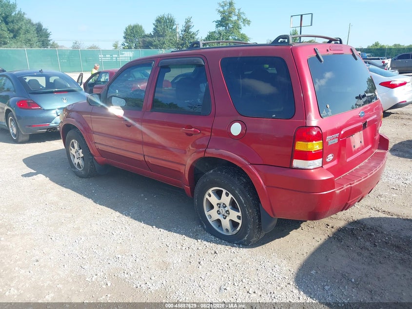 2005 FORD ESCAPE SPORT UTILITY VEHICLE 3.0L V-6 DOHC, 200HP