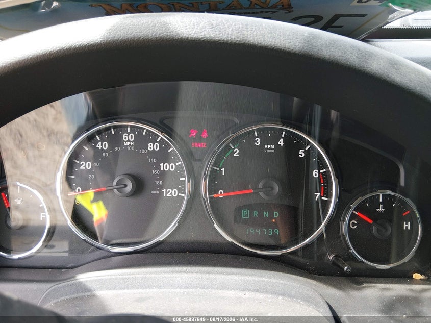 2011 JEEP LIBERTY auction photo 7