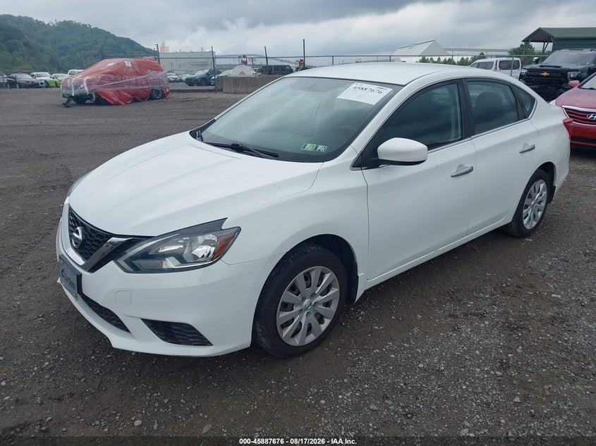2017 NISSAN SENTRA auction photo 2