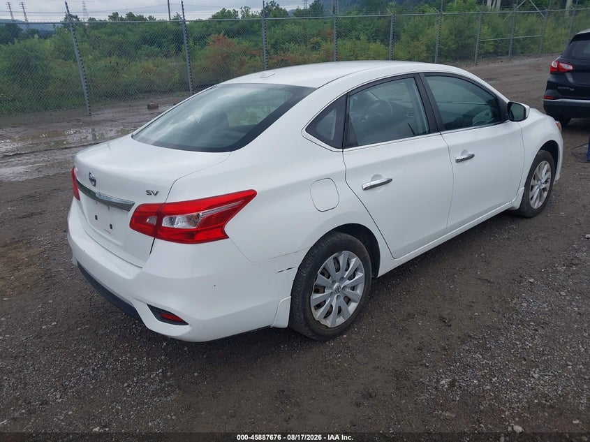 2017 NISSAN SENTRA auction photo 4