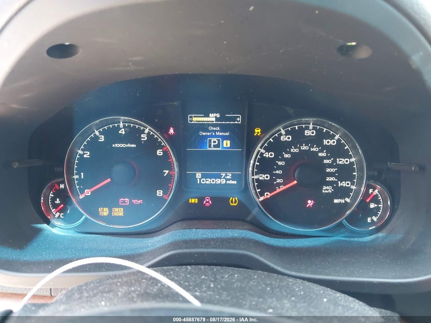 2013 SUBARU OUTBACK auction photo 7