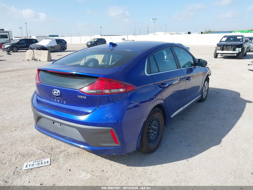 2021 HYUNDAI IONIQ HYBRID auction photo 4