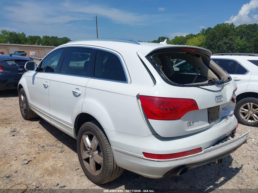 AUDI Q7 2015 VIN WA1LGAFE5FD011881