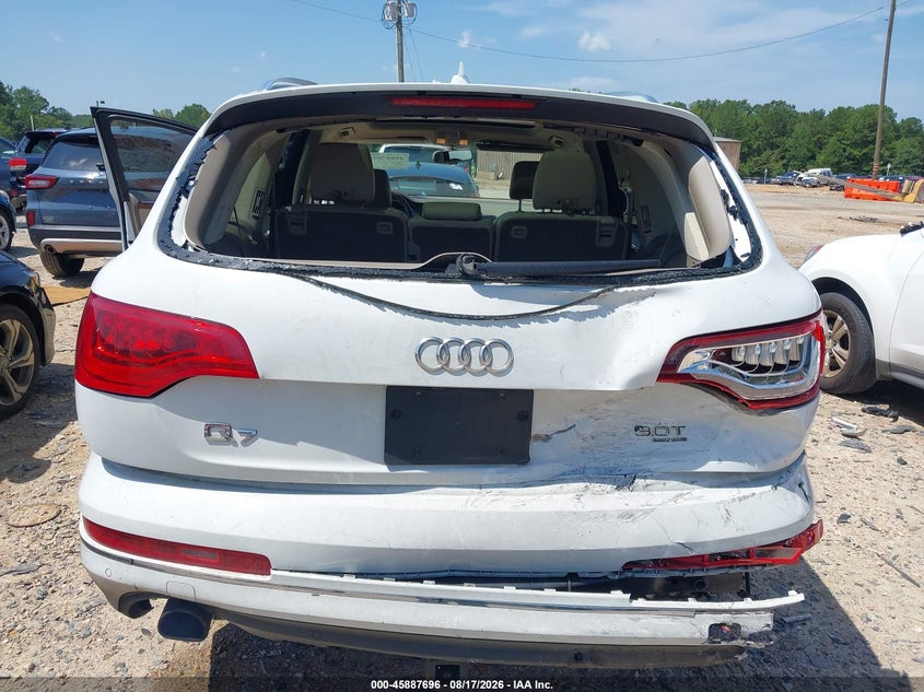 AUDI Q7 2015 VIN WA1LGAFE5FD011881