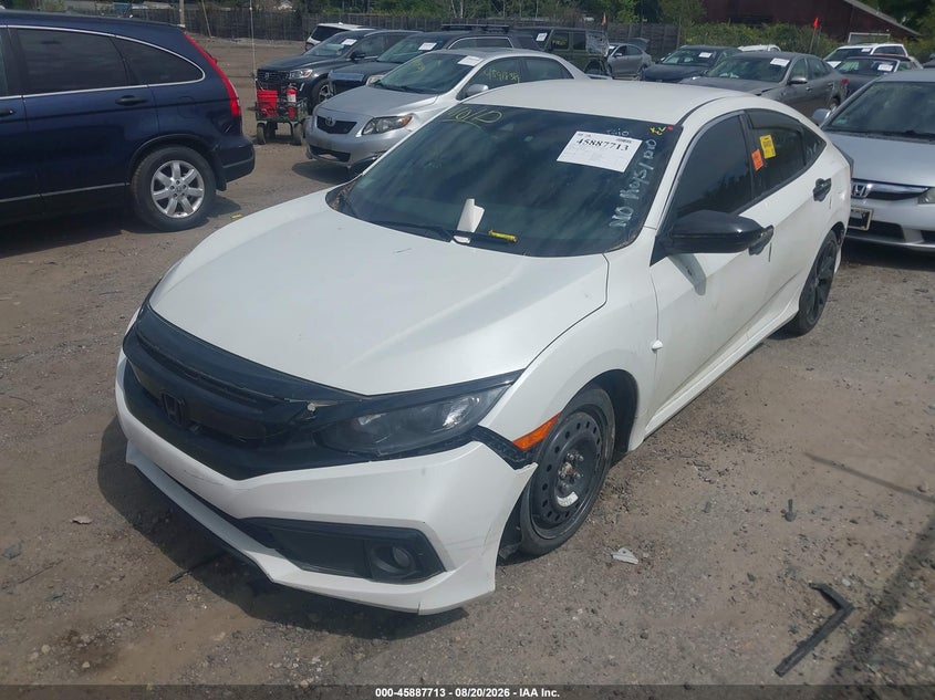 Vin: 19xfc2e83le024283, lot: 46386748, honda civic sport 20202