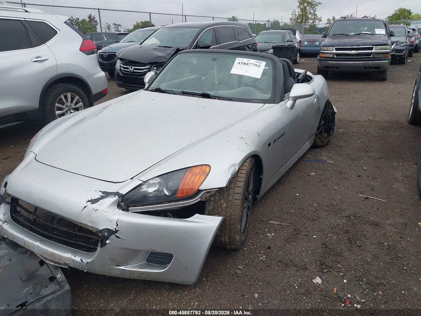 HONDA S2000 2002 VIN JHMAP11472T008488