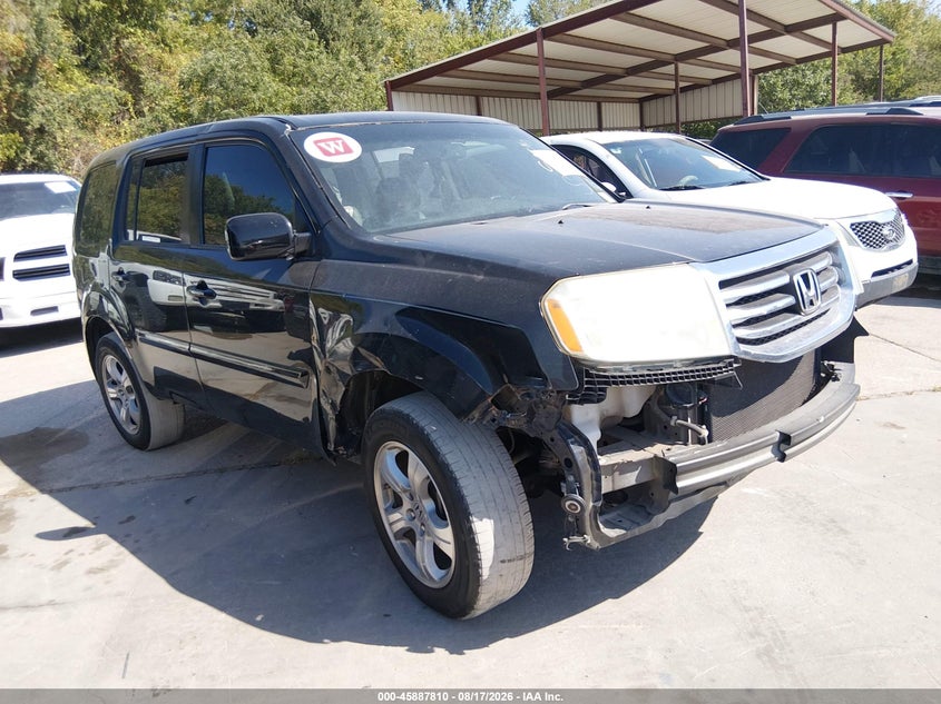 Vin: 5fnyf3h50fb027079, lot: 46386844, honda pilot ex-l 20151