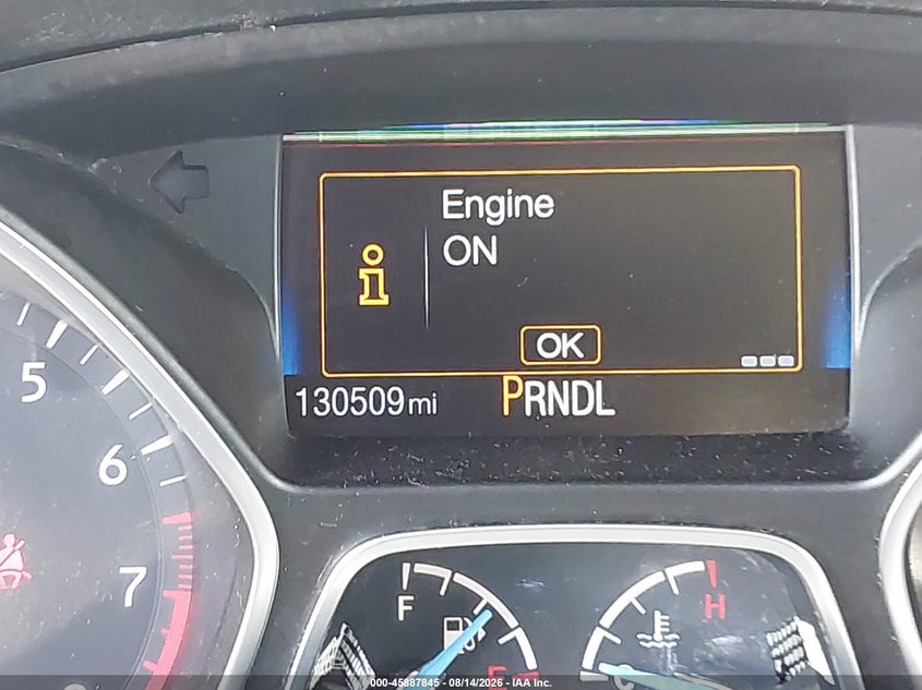 2015 FORD FOCUS SEDAN 2.0L I-4 DI, DOHC, VVT, 159HP
