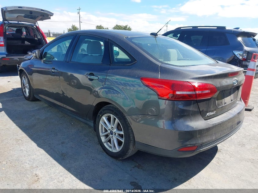 Vin: 1fadp3f20fl316941, lot: 46386879, ford focus se 20153